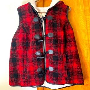 Plaid Vest